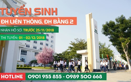 TB điều chỉnh lịch ôn tập và lịch thi tuyển sinh Đại học Liên thông - tháng 11/2018